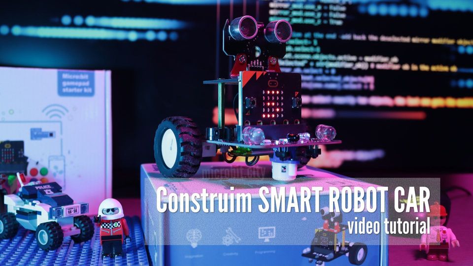 SMART ROBOT CAR cu micro:bit